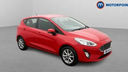 Used Ford Fiesta Zetec 101 HP (74 kW) 2019 Red Hatchback