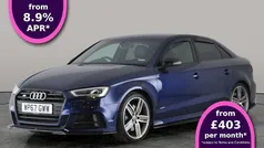 Blue Used 2017 Audi S3 Black Edition Sedan | £21,314 (Fair price)