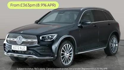 Black Used 2022 Mercedes GLC300e AMG Line Premium Estate | £24,587 (Fair price)