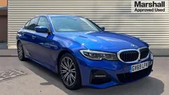 Blue Used 2019 BMW 320 M Sport Sedan | £20,395 (Fair price)