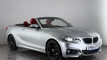 Used BMW 218 M Sport 136 HP (100 kW) 2016 Silver Cabriolet