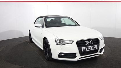 Używany Audi A5 Cabriolet S-Line 225 KM (165 kW) 2013 Biały Kabriolet