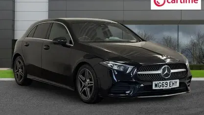Used Mercedes A180 Executive 116 HP (85 kW) 2019 Black Hatchback