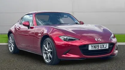 Second-hand Mazda MX5 Inclusive 184 CP (135 kW) 2019 Roșu Cabrio