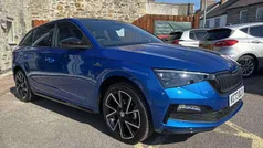 Blue Used 2023 Skoda Scala Monte Carlo Hatchback | £19,995 (Fair price)