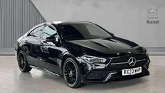 Black Used 2023 Mercedes CLA220 AMG Line Premium Plus Sedan | £30,572 (Fair price)