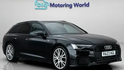 Used Audi A6 Black Edition 204 HP (150 kW) 2023 Black Estate