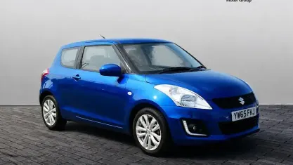 Used Suzuki Swift SZ3 94 HP (69 kW) 2016 Blue Hatchback