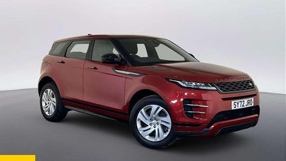 Używany Land Rover Range Rover evoque R-Dynamic 207 KM (152 kW) 2022 Czerwony SUV