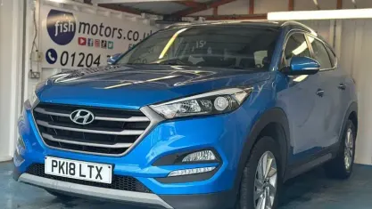 Used Hyundai Tucson SE 136 HP (100 kW) 2018 Blue SUV