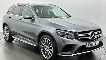 Grey Used 2018 Mercedes GLC250 AMG line Estate | £19,154 (Fair price)