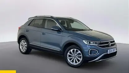 Used VW T-Roc Style 150 HP (110 kW) 2024 Blue SUV