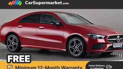 Used Mercedes CLA250e AMG Line Premium 218 HP (160 kW) 2022 Red Sedan