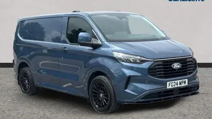Used Ford Transit Custom Limited 150 HP (110 kW) 2024 Blue Van