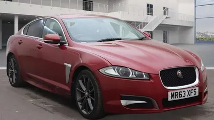 Red Used 2013 Jaguar XF Sedan | £8,500 (Fair price)