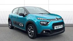 Blue Used 2021 Citroën C3 PureTech Hatchback | £10,937 (Fair price)