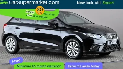 Begagnad Seat Ibiza SE 80 HK (58 kW) 2023 Svart Halvkombi