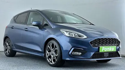 Used Ford Fiesta ST-Line 125 HP (91 kW) 2019 Blue Hatchback