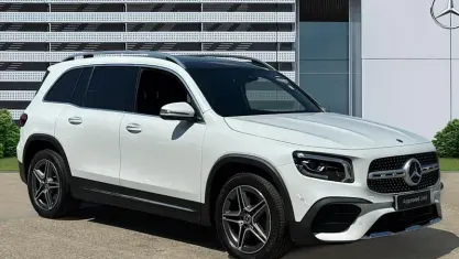 Used Mercedes GLB200 AMG Line Premium Plus 163 HP (119 kW) 2022 White SUV