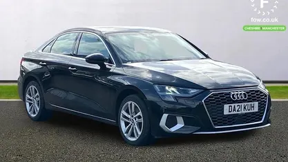 Used Audi A3 Sport 150 HP (110 kW) 2021 Black Sedan