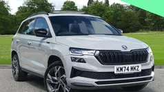 Grey Used 2024 Skoda Karoq SportLine SUV | £30,595 (Fair price)