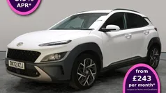 White Used 2022 Hyundai Kona Premium SUV | £17,589 (Fair price)