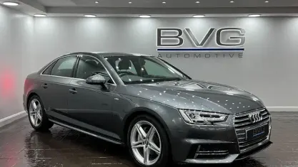Begagnad Audi A4 S-Line 190 HK (139 kW) 2016 Grå Sedan