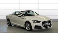 White Used 2018 Audi A5 Cabriolet S-Line Cabriolet | £16,771 (Fair price)