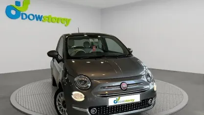 Used Fiat 500 Lounge 69 HP (50 kW) 2018 Grey Hatchback
