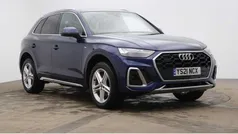 Blue Used 2021 Audi Q5 S-Line SUV | £27,490 (Fair price)
