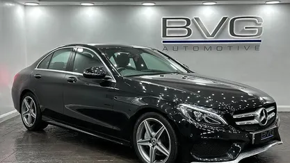 Used 2018 Mercedes C200 AMG line Sedan | £14,994 (Fair price)