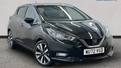 Black Used 2022 Nissan Micra Tekna Hatchback | £11,641 (Fair price)