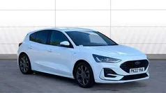 White Used 2022 Ford Focus ST-Line Hatchback | £15,558 (Fair price)