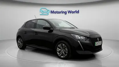 Used Peugeot e-208 Allure+ 100 kW (136 HP) 2022 Black Hatchback