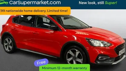 Used Ford Focus Active 125 HP (91 kW) 2020 Red Hatchback