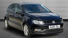 Black Used 2016 VW Polo Match Hatchback | £6,350 (Fair price)