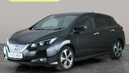 Used Nissan Leaf 110 kW (150 HP) 2021 Black Hatchback