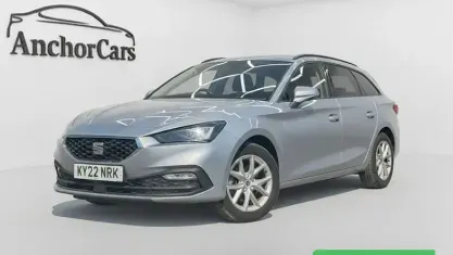 Used Seat Leon SE 110 HP (80 kW) 2022 Silver Estate