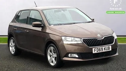 Brown Used 2020 Skoda Fabia SE L Hatchback | £10,899 (Fair price)