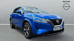 Blue Used 2022 Nissan Qashqai N-Connecta SUV | £17,993 (Fair price)