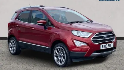 Used Ford Ecosport Titanium 125 HP (91 kW) 2018 Red SUV