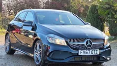 Black Used 2017 Mercedes A180 AMG line Hatchback | £7,495 (Fair price)