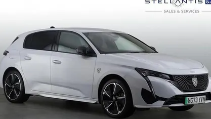 Used Peugeot e-308 GT 114 kW (156 HP) 2024 White Hatchback