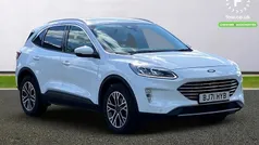 White Used 2021 Ford Kuga Titanium SUV | £19,399 (Fair price)