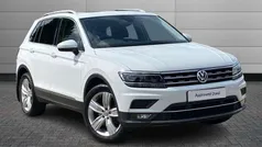 White Used 2020 VW Tiguan SEL SUV | £22,295 (Fair price)