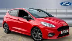Red Used 2018 Ford Fiesta ST-Line X Hatchback | £10,058 (Fair price)