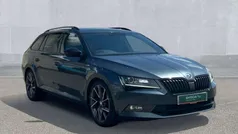 Grey Used 2019 Skoda Superb SportLine Estate | £16,490 (Fair price)