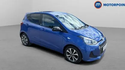 Used Hyundai i10 67 HP (49 kW) 2020 Blue Hatchback