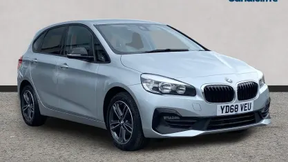 Used BMW 218 Sport Line 140 HP (102 kW) 2020 Silver Hatchback