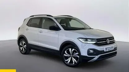 Used VW T-Cross Black Edition 95 HP (69 kW) 2023 Grey SUV